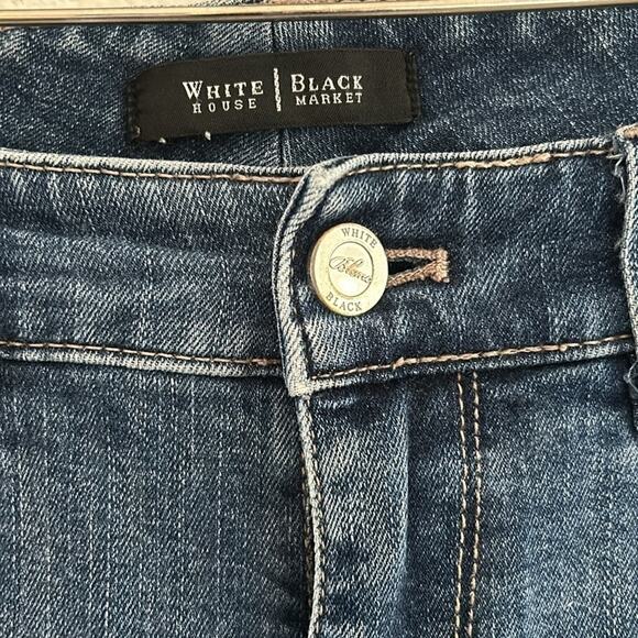White House Black Market Crop Leg Denim Jeans - Picture 4 of 12